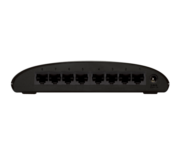 D-Link 8p DES-1008D (8x10/100Mbit) - 7538 - zdjęcie 2